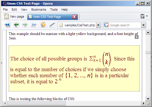 screenshot demonstrating baseline alignment of equation images